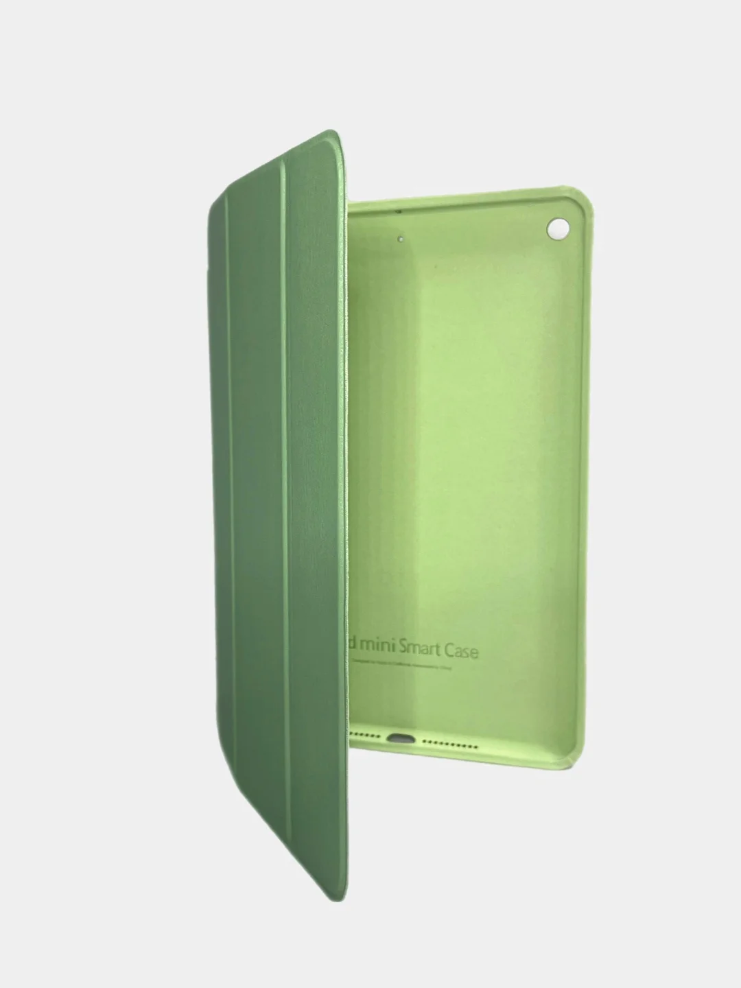 Салатовый чехол для планшета Apple iPad, однотонный, с функцией подставки