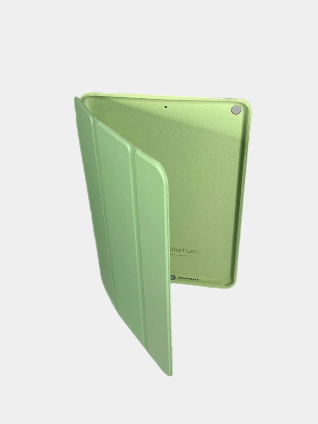 Салатовый чехол для планшета Apple iPad, однотонный, с функцией подставки