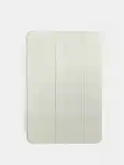 Белый чехол для планшета Apple iPad, однотонный, с функцией подставки