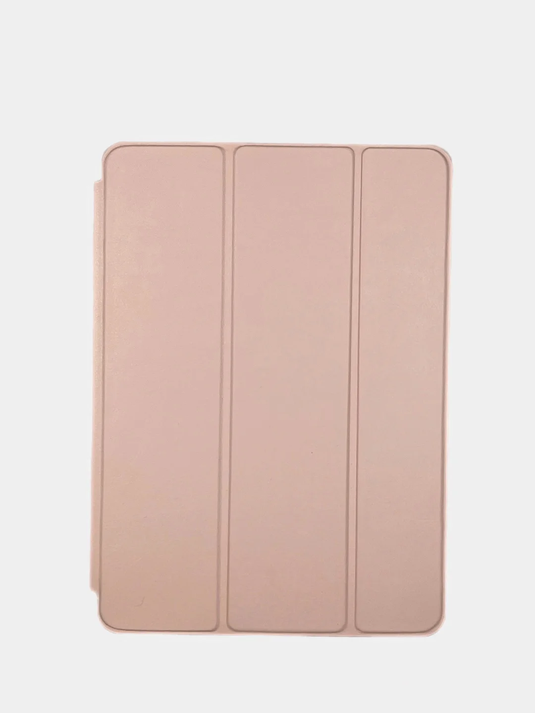 Бежевый чехол для планшета Apple iPad, однотонный, с функцией подставки