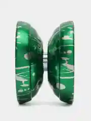 Лазурный йо-йо игрушка антистресс металлическая, на подшипниках