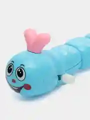 Синий игрушка ползающая заводная "Гусеница" Антистресс