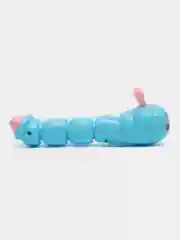 Синий игрушка ползающая заводная "Гусеница" Антистресс