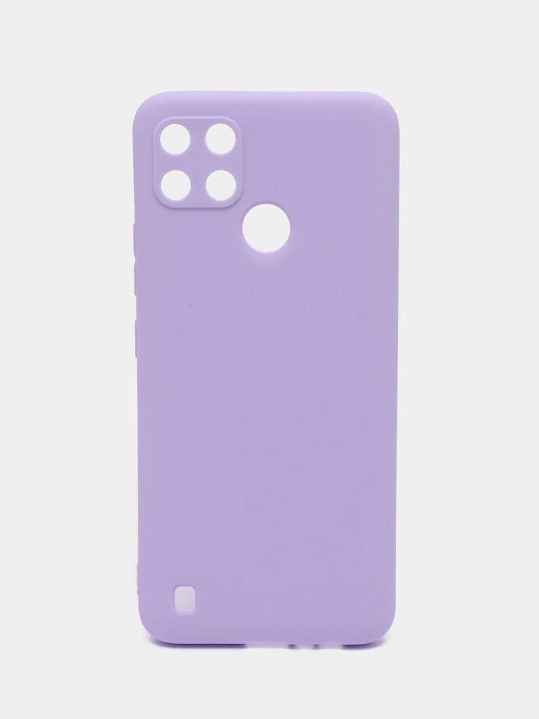Лавандовый чехол для Realme C21Y, C25Y силиконовый