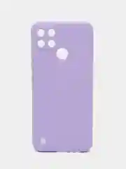 Лавандовый чехол для Realme C21Y, C25Y силиконовый