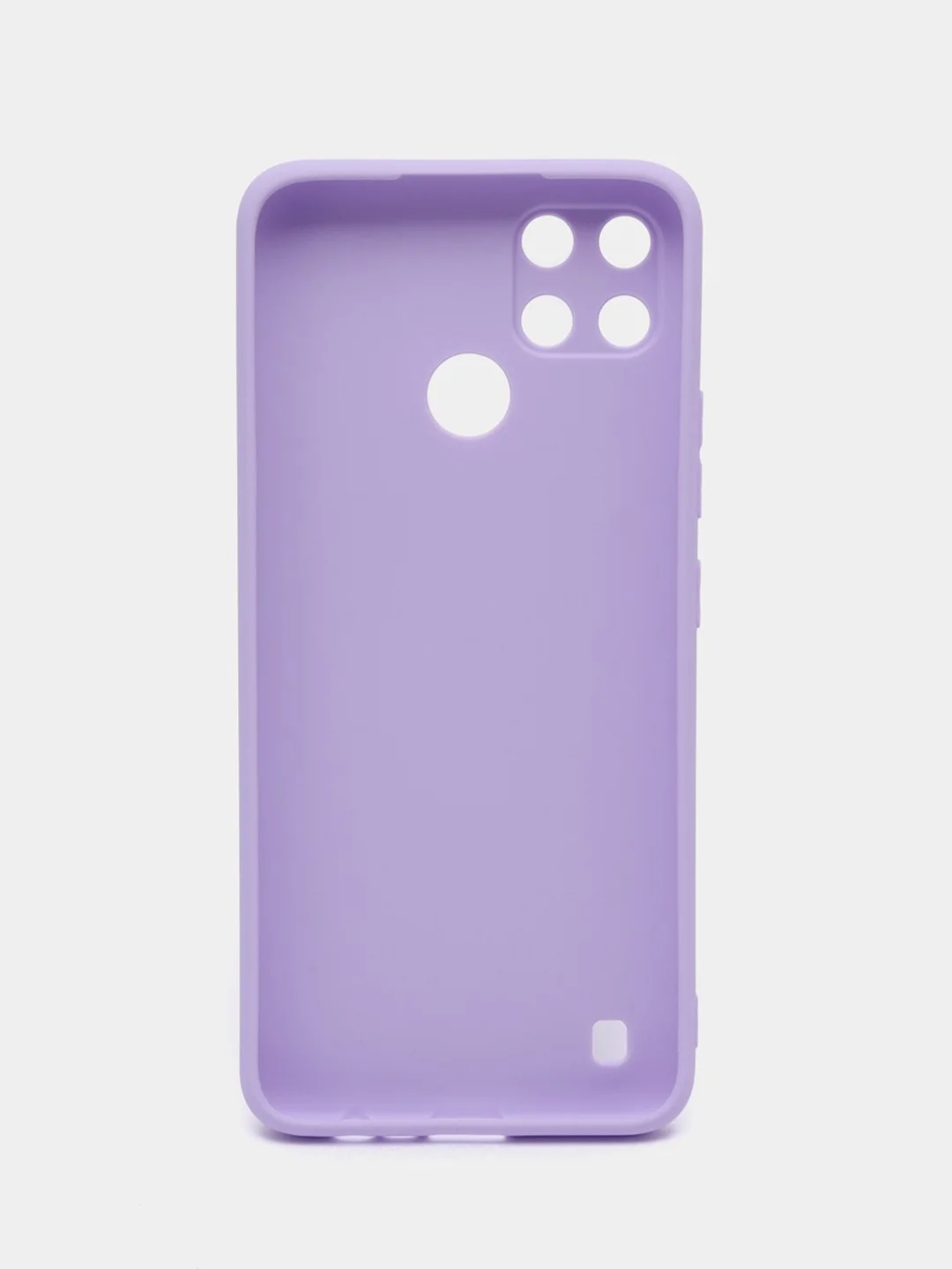 Лавандовый чехол для Realme C21Y, C25Y силиконовый