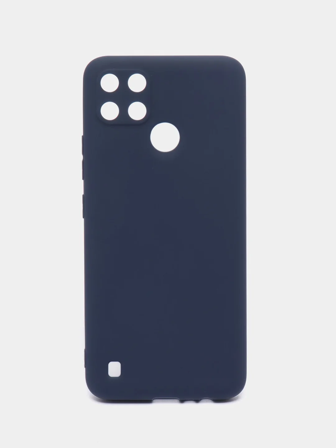Синий чехол для Realme C21Y, C25Y силиконовый