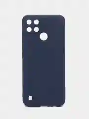 Синий чехол для Realme C21Y, C25Y силиконовый