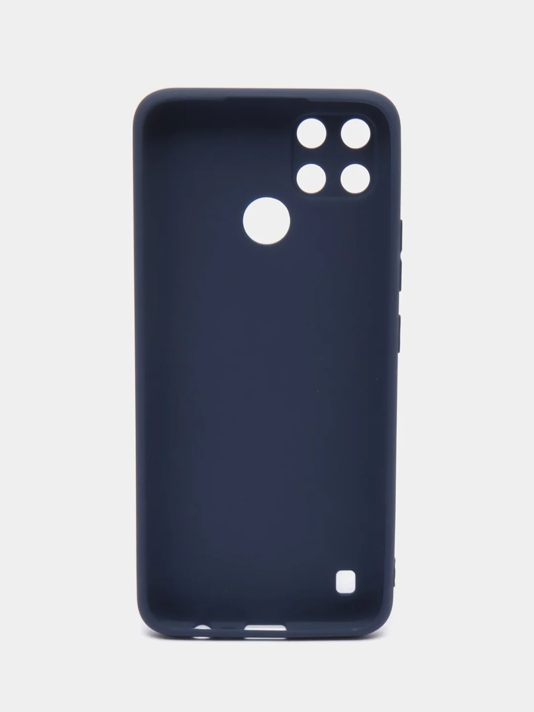 Синий чехол для Realme C21Y, C25Y силиконовый