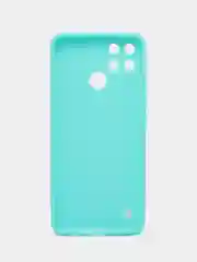 Бирюзовый чехол для Realme C21Y, C25Y силиконовый