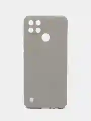 Серый чехол для Realme C21Y, C25Y силиконовый