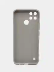 Серый чехол для Realme C21Y, C25Y силиконовый
