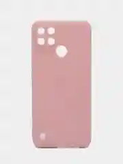 Бежевый чехол для Realme C21Y, C25Y силиконовый