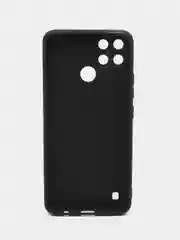 Черный чехол для Realme C21Y, C25Y силиконовый