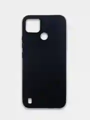 Угольный чехол для Realme C21Y, C25Y силиконовый