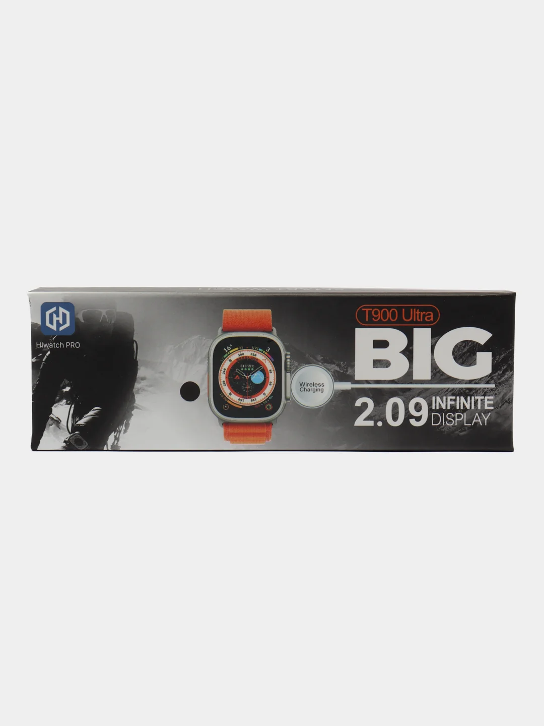 Черный смарт часы Smart Watch T900 Ultra Big 2.09 дюйма
