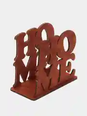 Салфетница деревянная "HOME"