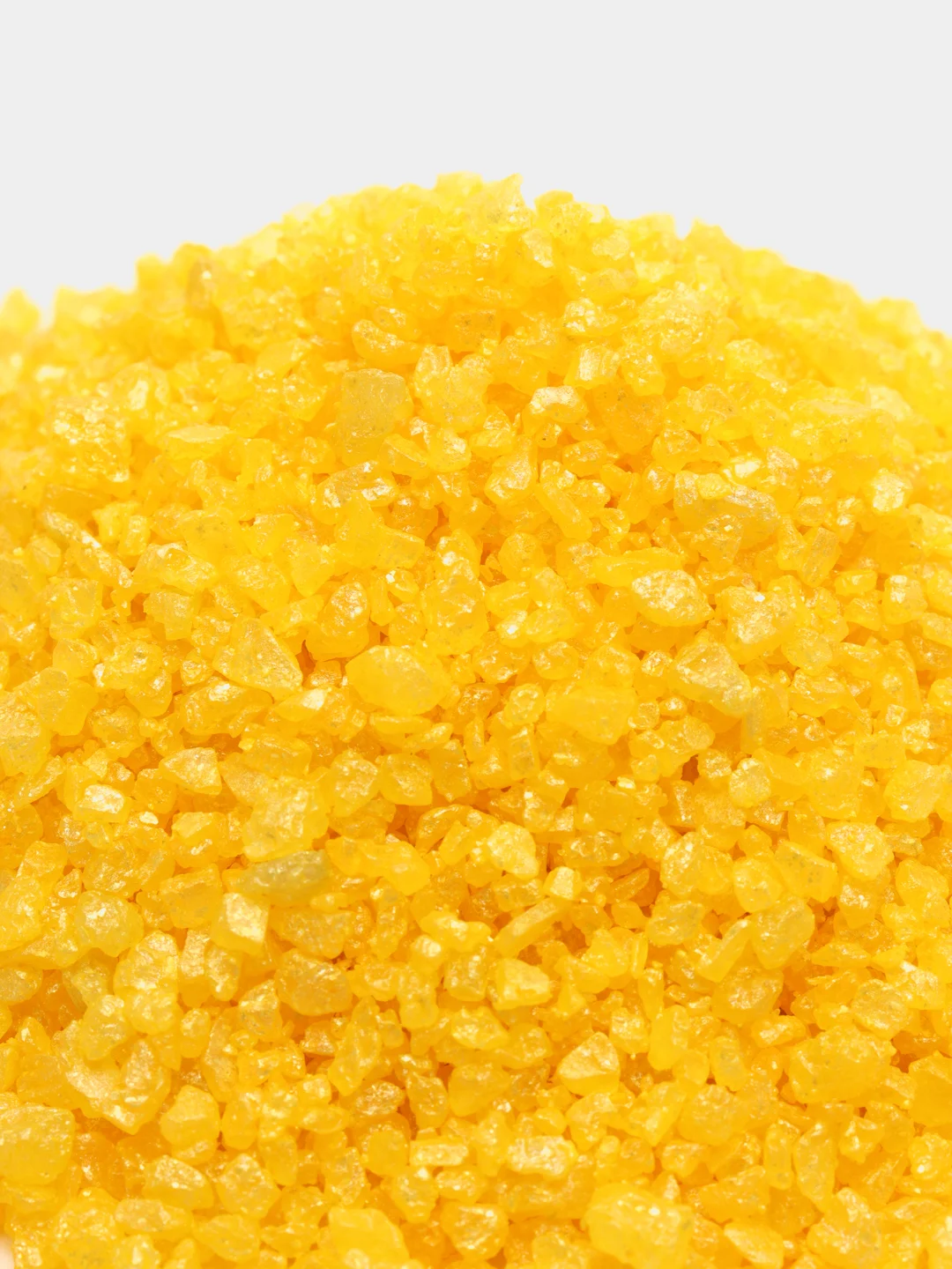Желтый морская соль для ванн с шиммером, 200 грамм