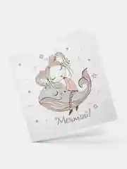 Розовый открытки закрытки "Мечтай!", складные, миниатюрные