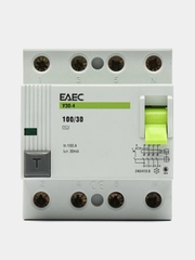 УЗО 100A 30mA 4р EAEC - Автомат дифференциальной защиты