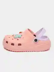 Розовый сабо женские, с джибитсами