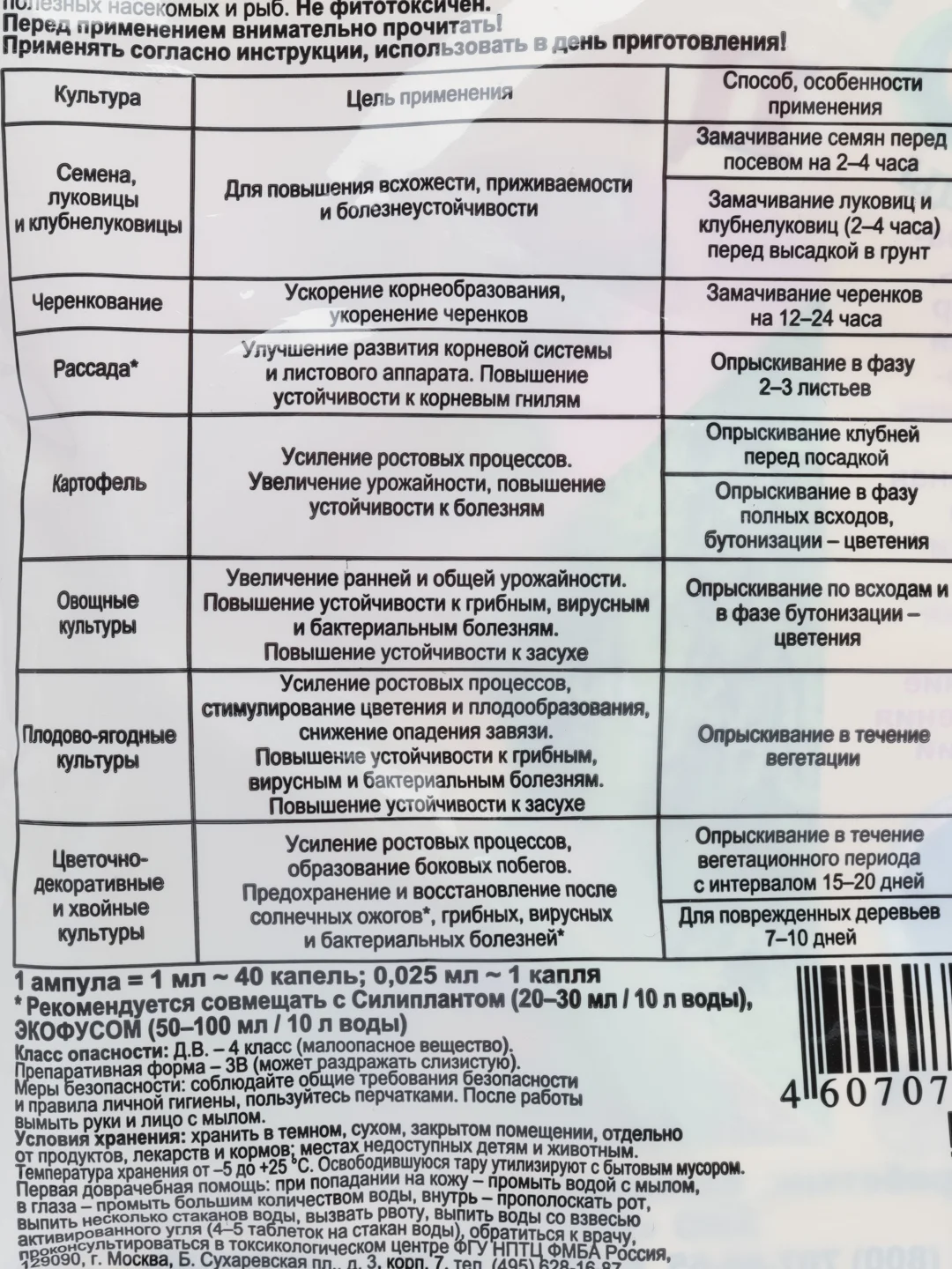 Циркон" (стимулятор роста и развития) пак.амп.1мл