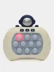 Синий меланж электронный поп ит, интерактивная игрушка антистресс Pop it