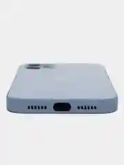 Небесно-голубой чехол для iPhone 11, со стеклянной панелью, защита камеры