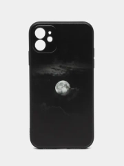 Чехол на айфон 11, Луна, moon, 3 принта, чехол для iPhone 11 с принтом