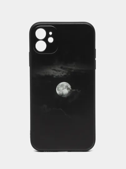 Чехол на айфон 11, Луна, moon, 3 принта, чехол для iPhone 11 с принтом