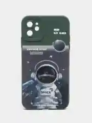 Чехол на айфон 11, с принтом, космос, астронавт, Космонавт, 2 принта, чехол для iPhone 11