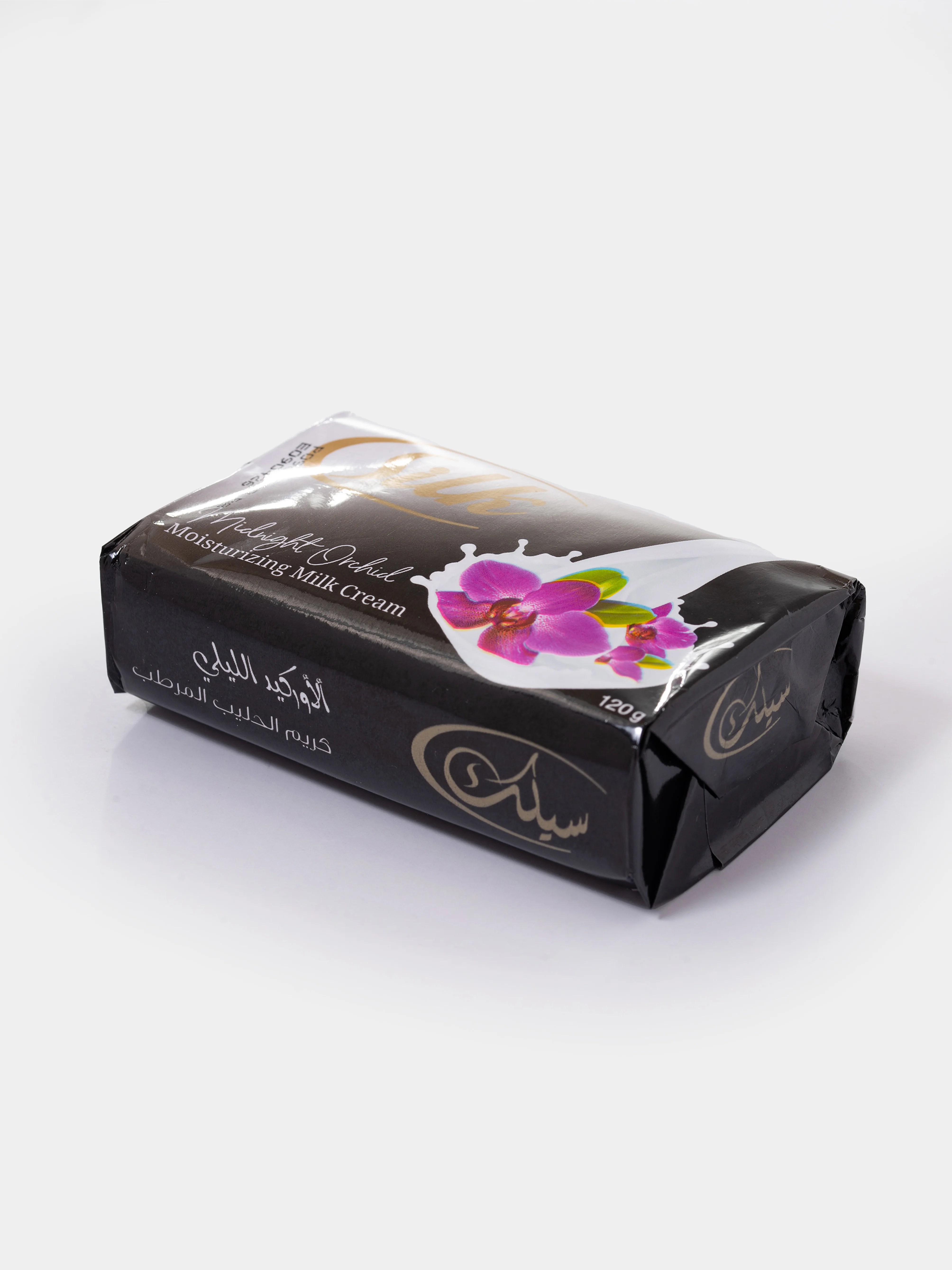 Silk 120 грамм мыло туалетное, с содержанием крема, олива, дерево ши, морские минералы, орхидея