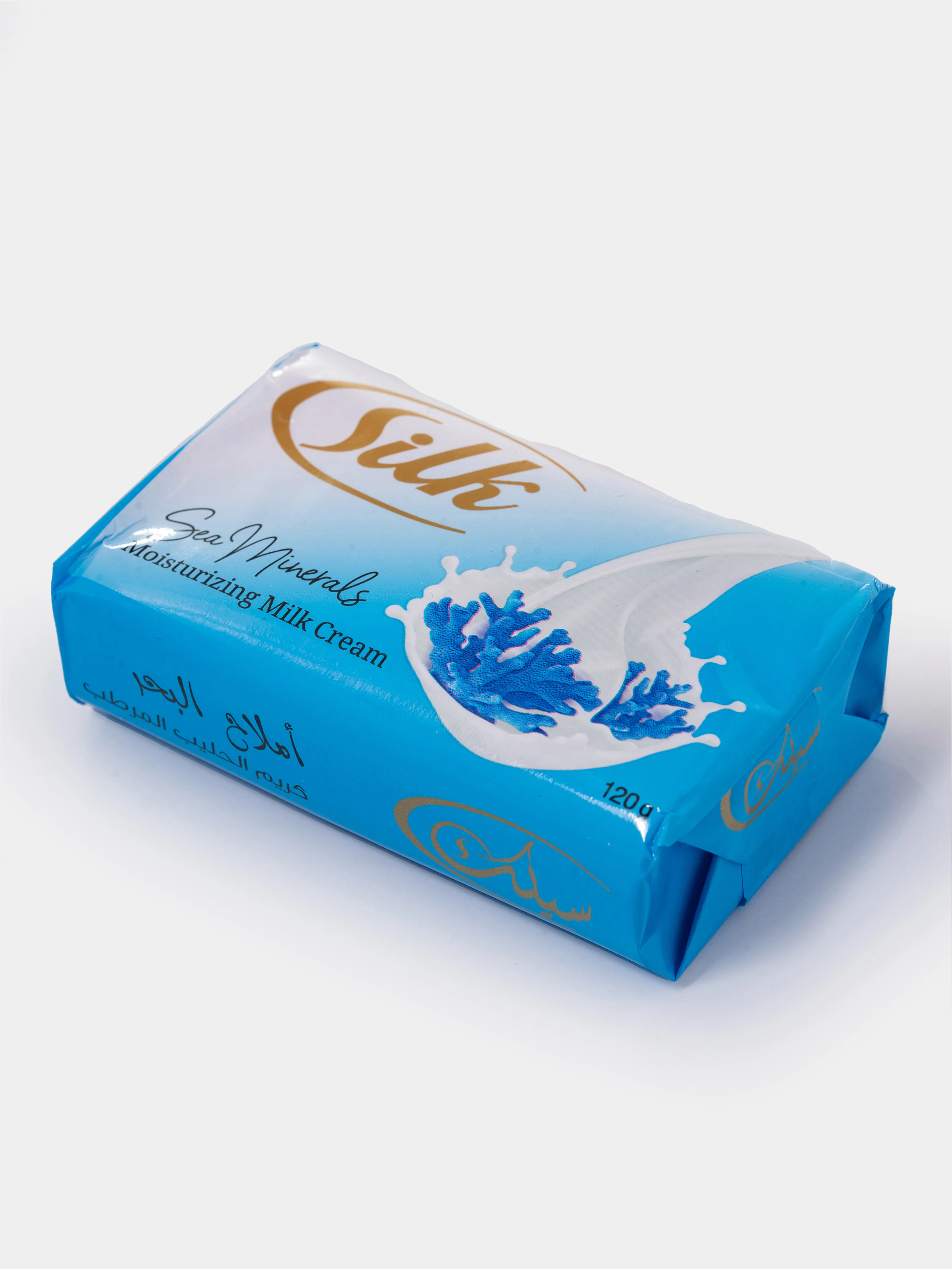 Silk 120 грамм мыло туалетное, с содержанием крема, олива, дерево ши, морские минералы, орхидея