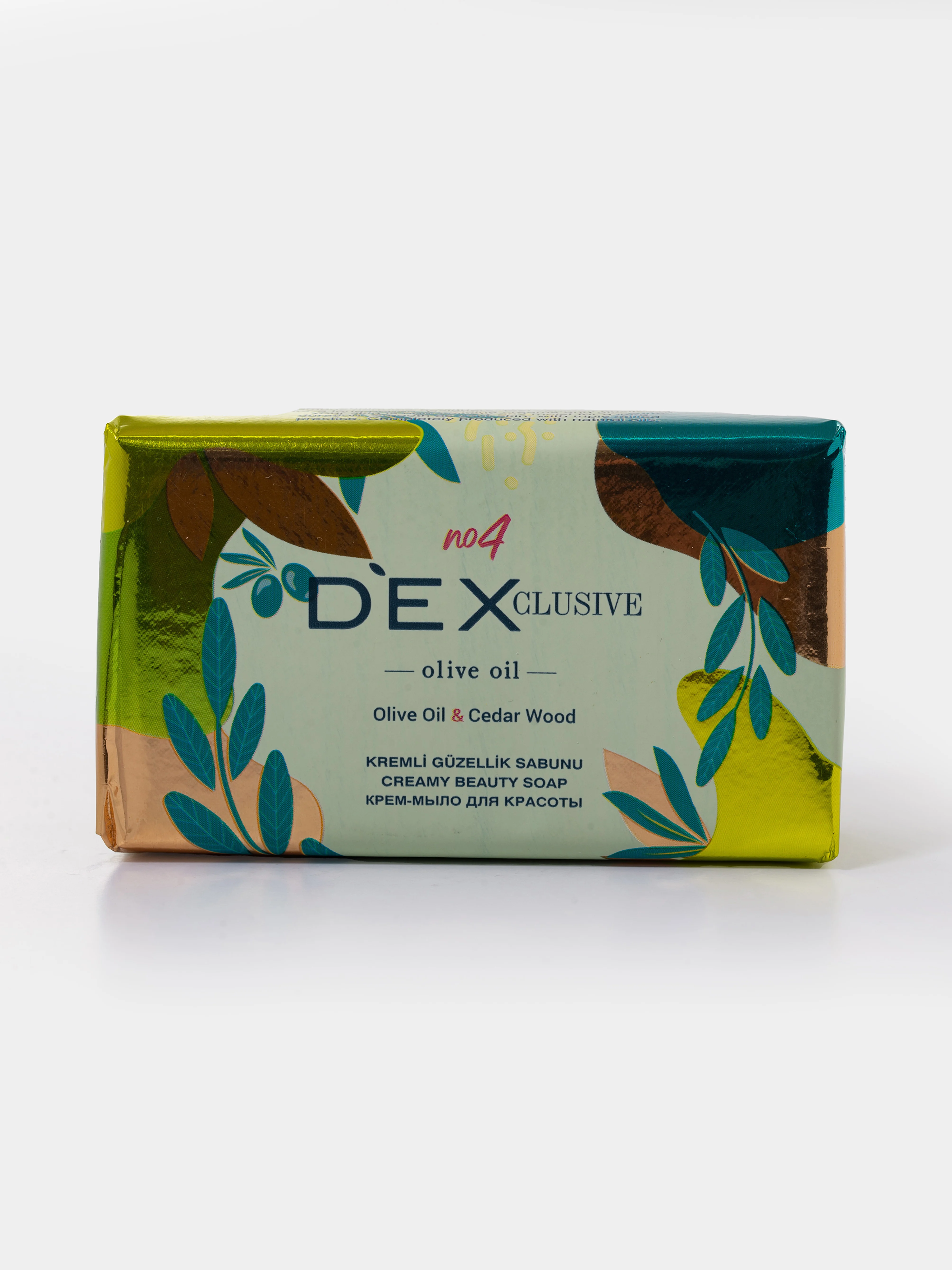 DEXclusive 150 грамм крем-мыло Турецкое, бергамот и лаванда, апельсин, масло оливы