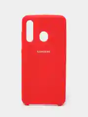 Красный чехол силиконовый Silicone Cover Case для Samsung Galaxy A20S, A60, M40