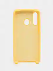 Желтый чехол силиконовый Silicone Cover Case для Samsung Galaxy A20S, A60, M40