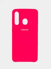 Алый чехол силиконовый Silicone Cover Case для Samsung Galaxy A20S, A60, M40