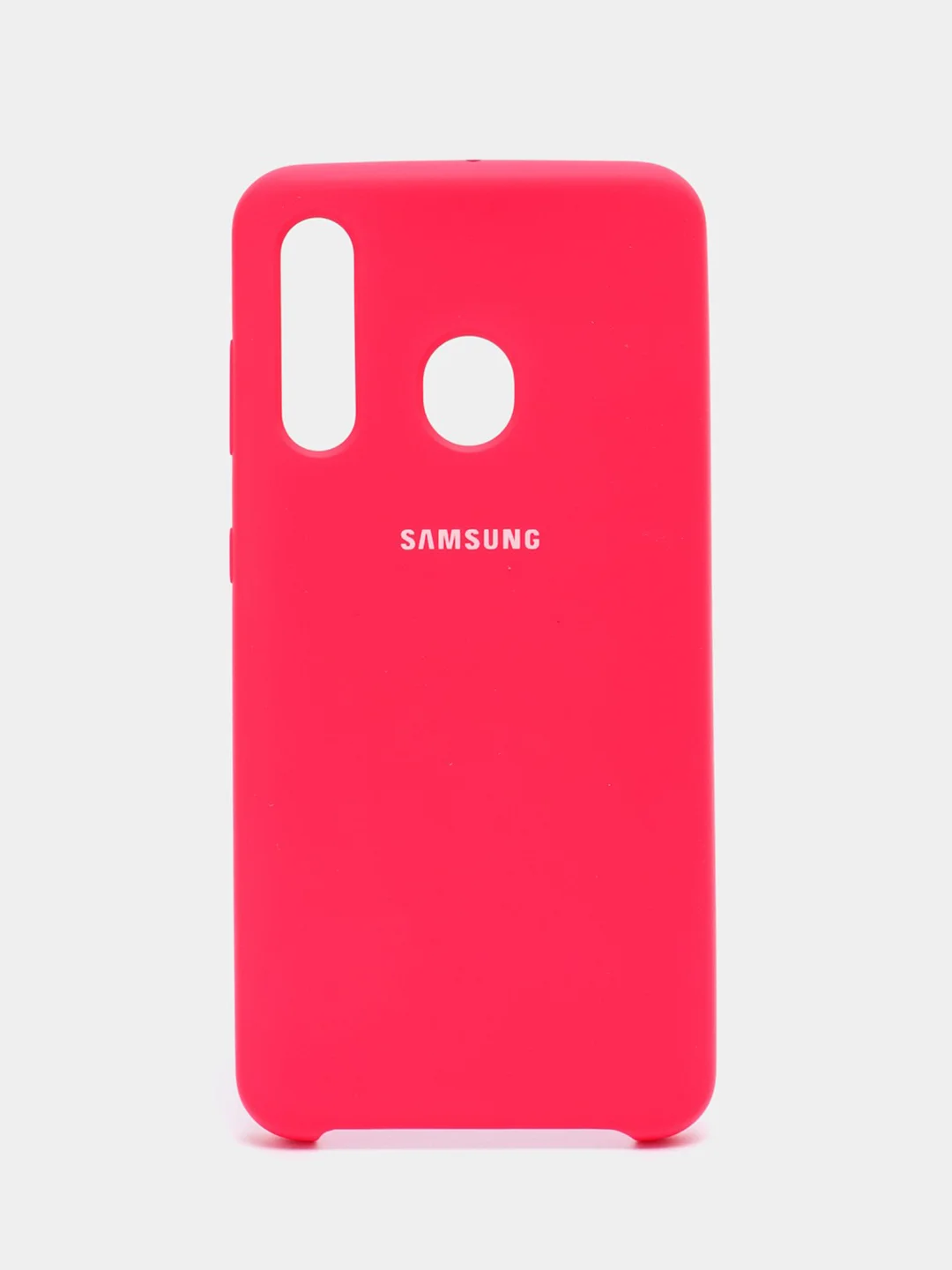 Алый чехол силиконовый Silicone Cover Case для Samsung Galaxy A20S, A60, M40