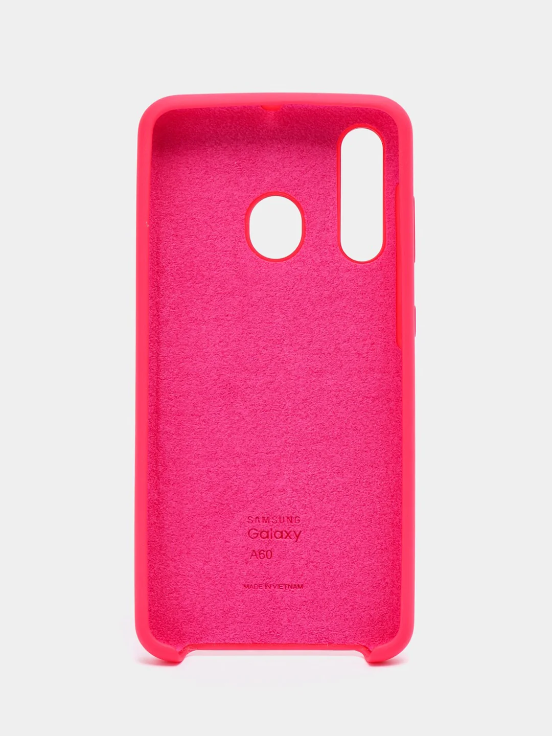 Алый чехол силиконовый Silicone Cover Case для Samsung Galaxy A20S, A60, M40