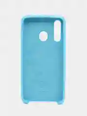 Голубой чехол силиконовый Silicone Cover Case для Samsung Galaxy A20S, A60, M40