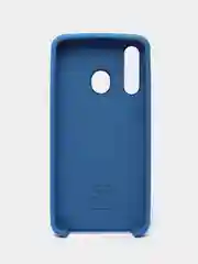 Синий чехол силиконовый Silicone Cover Case для Samsung Galaxy A20S, A60, M40