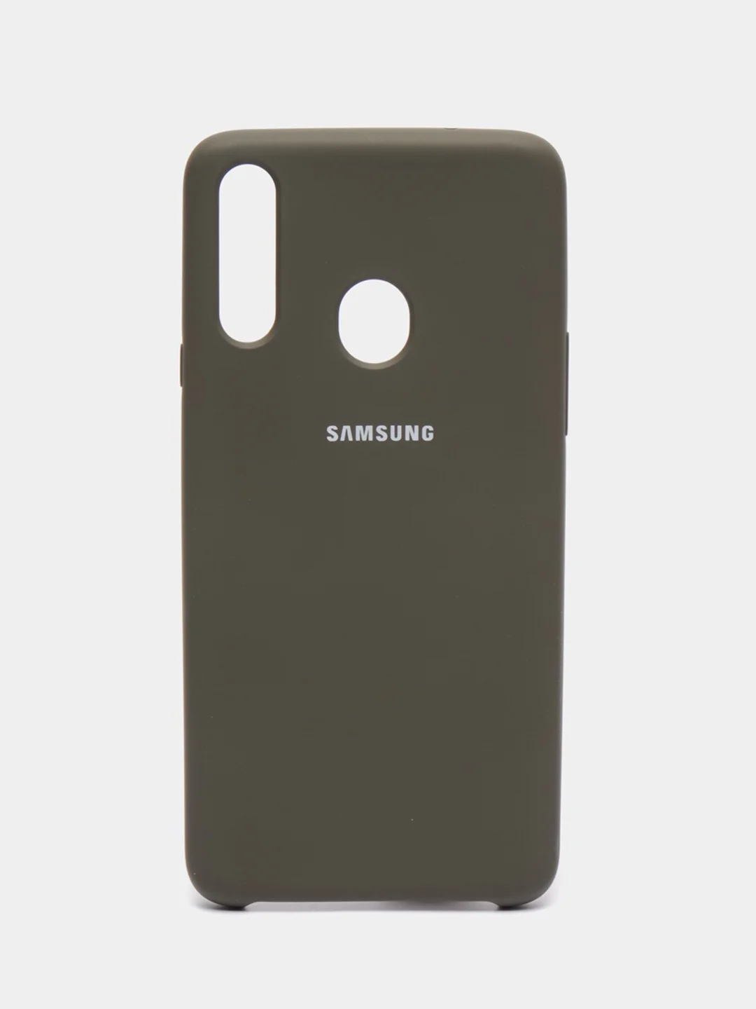 Хаки чехол силиконовый Silicone Cover Case для Samsung Galaxy A20S, A60, M40