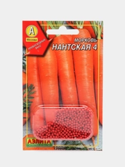 Семена в гранулах "Морковь Нантская 4"
