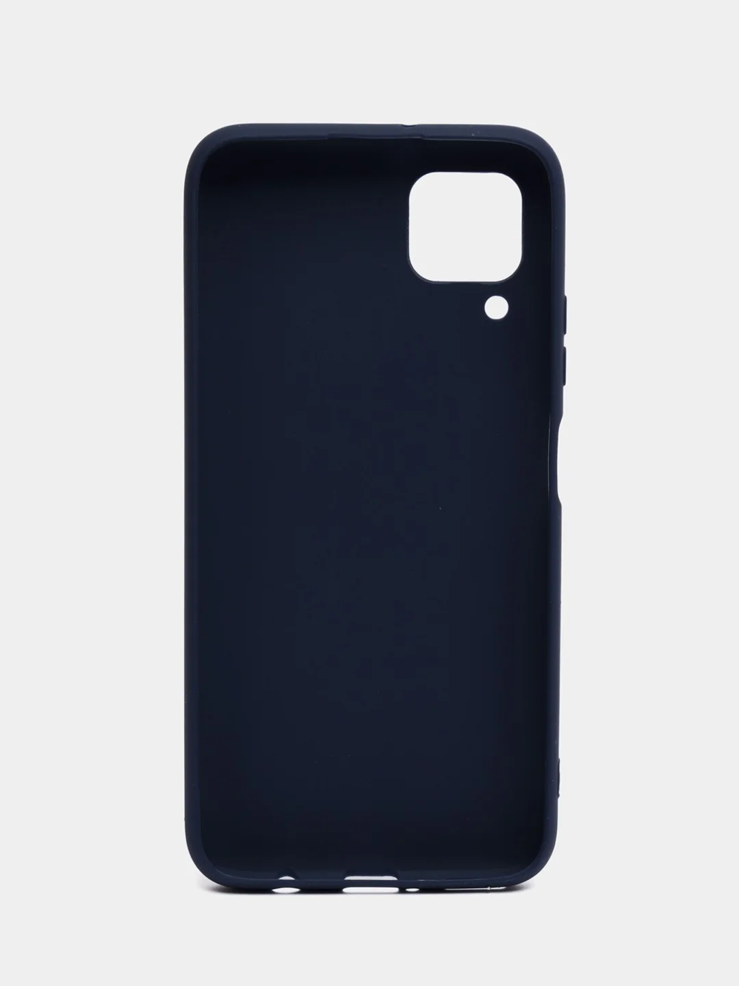 Темно-синий чехол Huawei P40 Lite, Хуавей П40 Лайт, силиконовый