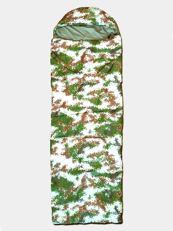 Спальный мешок 200x70см камуфляж пиксель