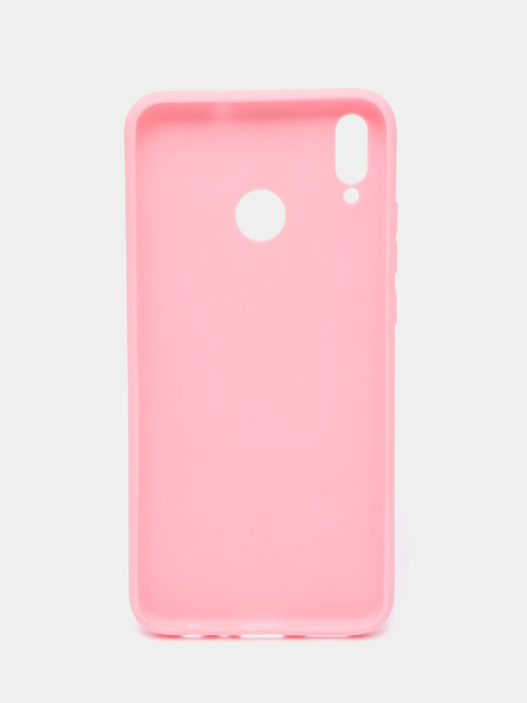Розовый чехол Honor 8x силиконовый