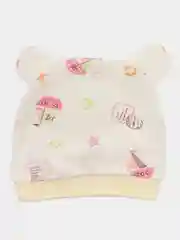 Желтый шапочка для новорожденных