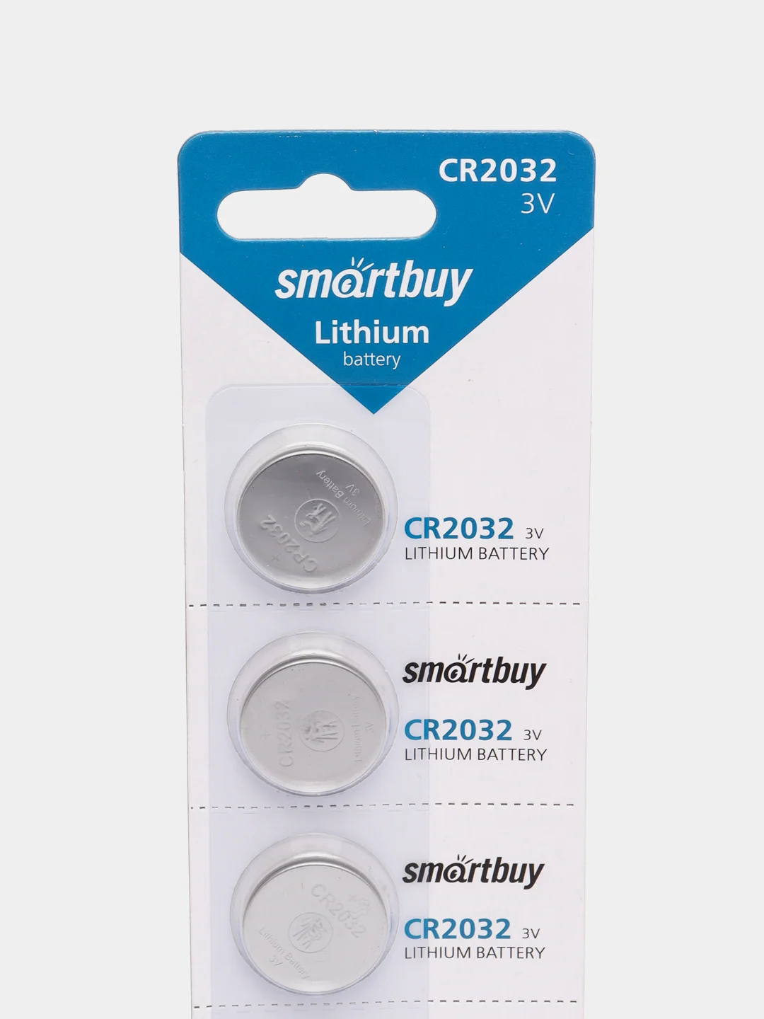 Батарейки Smartbuy CR2032, литиевые 3V