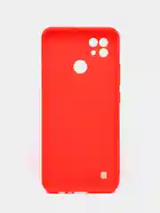 Красный чехол для Realme C21 силиконовый матовый, цветной
