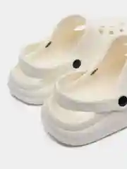 Белый сабо женские, 3 цвета